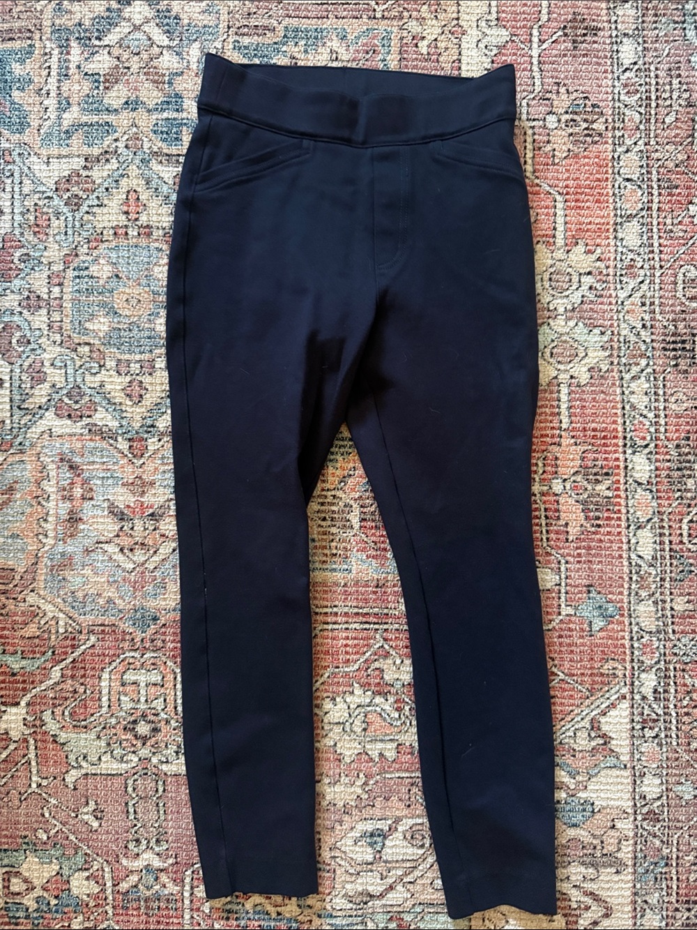 SPANX Black Slim Ponte Leggings